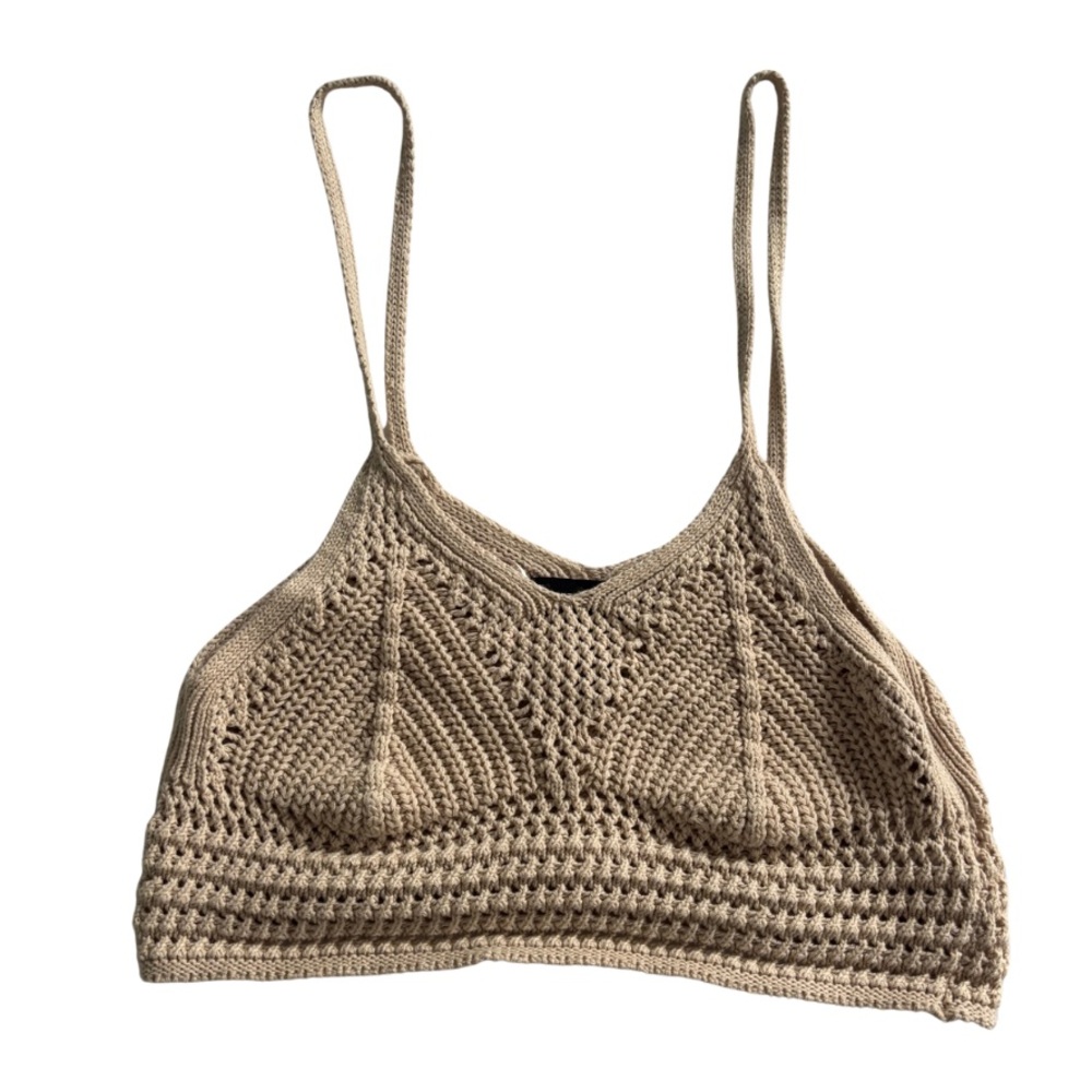 Streetwear Society Crochet Bralette Top